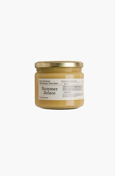 SUMMER SOLACE TALLOW SUMMER SOLACE TALLOW PURE UNSCENTED BALM REGENERATIVE TALLOW BALM 