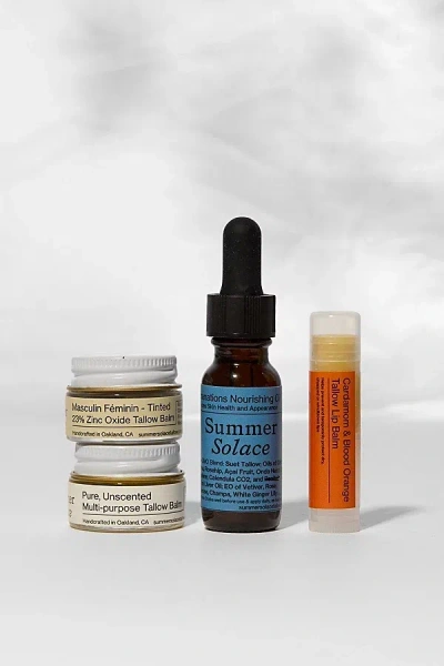 Summer Solace Tallow Travel Size Discovery Set In Travel Set At Urban Outfitters