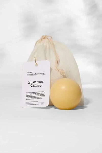 Summer Solace Tallow Vetiver Sphere Soap In Vetiver At Urban Outfitters