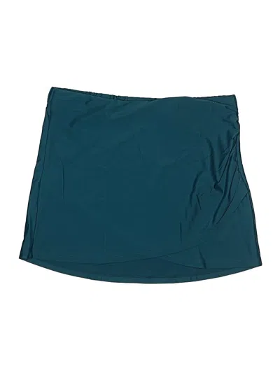 Pre-owned Summersalt Active Skort In Teal