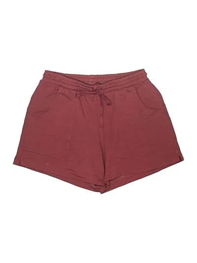 Pre-owned Summersalt Athletic Shorts In Burgundy