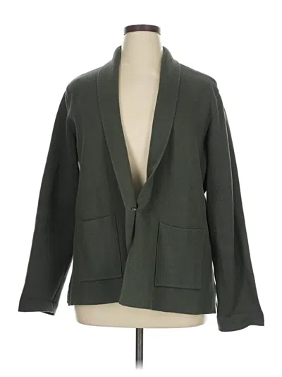 Pre-owned Summersalt Blazer Jacket In Green