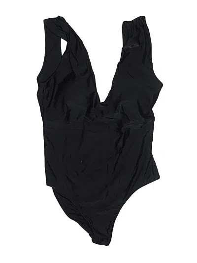 Pre-owned Summersalt Bodysuit In Black