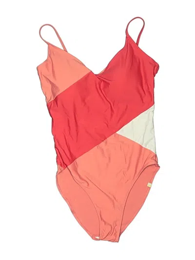 Pre-owned Summersalt Bodysuit In Orange