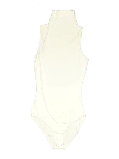 Pre-owned Summersalt Bodysuit In White