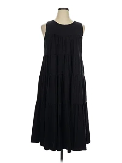 Pre-owned Summersalt Casual Dress In Black