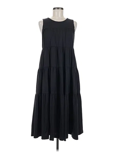 Pre-owned Summersalt Casual Dress In Black