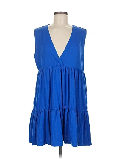 Pre-owned Summersalt Casual Dress In Blue