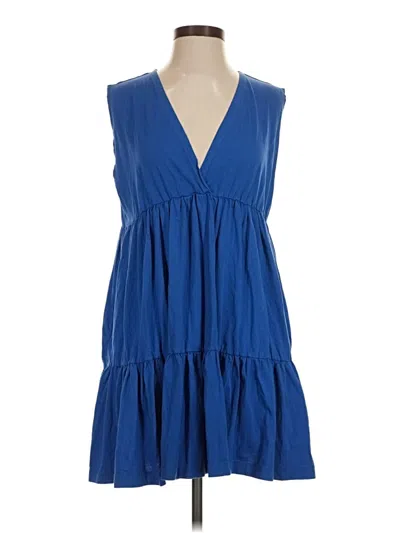 Pre-owned Summersalt Casual Dress In Blue