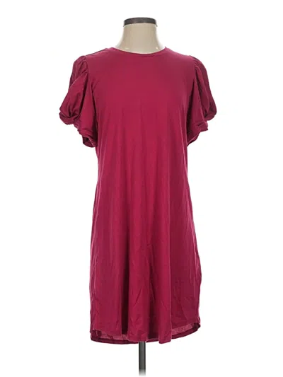 Pre-owned Summersalt Casual Dress In Burgundy
