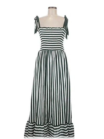 Pre-owned Summersalt Casual Dress In Green