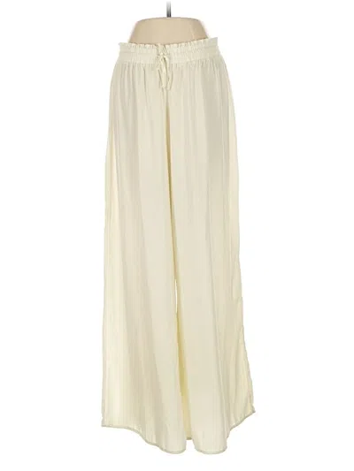 Pre-owned Summersalt Casual Pants In White