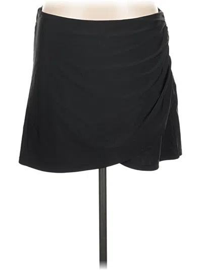 Pre-owned Summersalt Casual Skirt In Black