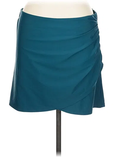 Pre-owned Summersalt Casual Skirt In Blue