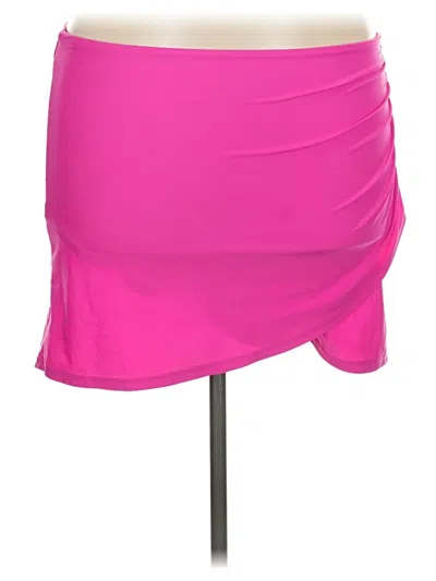 Pre-owned Summersalt Casual Skirt In Pink