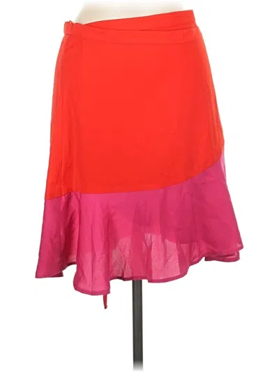 Pre-owned Summersalt Casual Skirt In Red