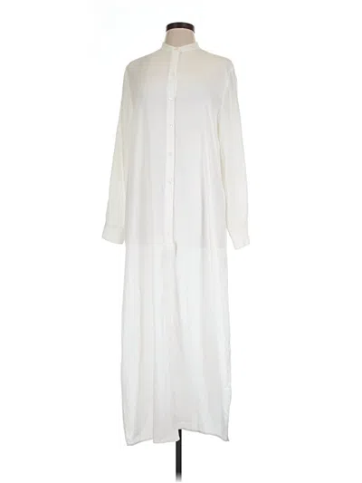 Pre-owned Summersalt Kimono In White