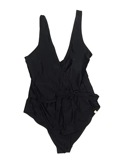 Pre-owned Summersalt One Piece Swimsuit In Black