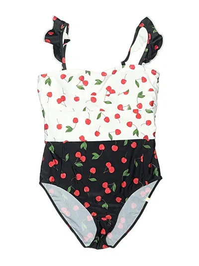 Pre-owned Summersalt One Piece Swimsuit In Black