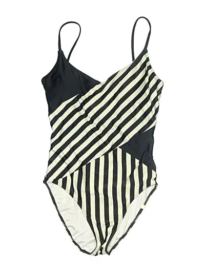 Pre-owned Summersalt One Piece Swimsuit In Black