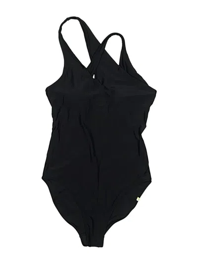Pre-owned Summersalt One Piece Swimsuit In Black