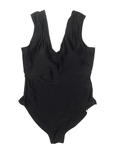 Pre-owned Summersalt One Piece Swimsuit In Black