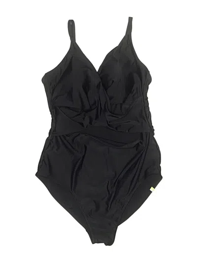 Pre-owned Summersalt One Piece Swimsuit In Black