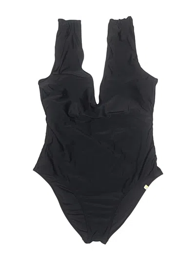 Pre-owned Summersalt One Piece Swimsuit In Black