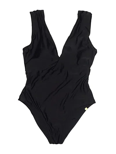 Pre-owned Summersalt One Piece Swimsuit In Black