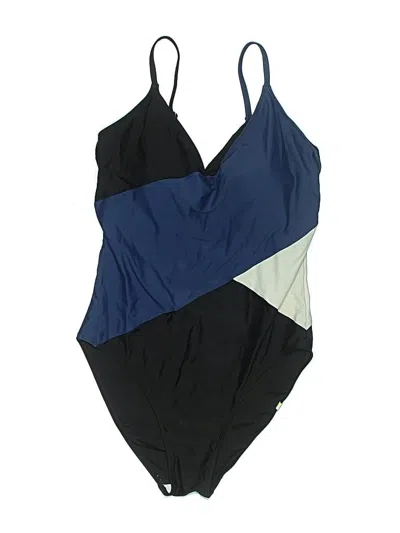 Pre-owned Summersalt One Piece Swimsuit In Blue
