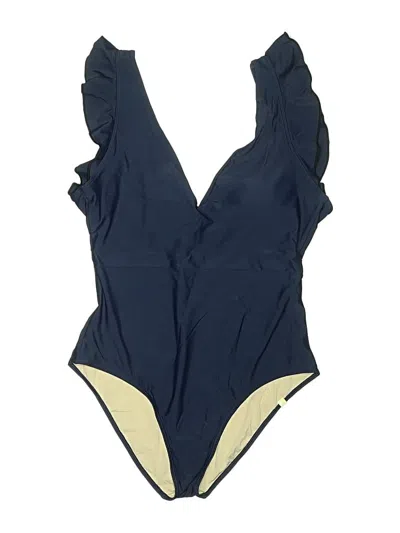 Pre-owned Summersalt One Piece Swimsuit In Blue
