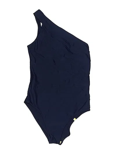 Pre-owned Summersalt One Piece Swimsuit In Blue