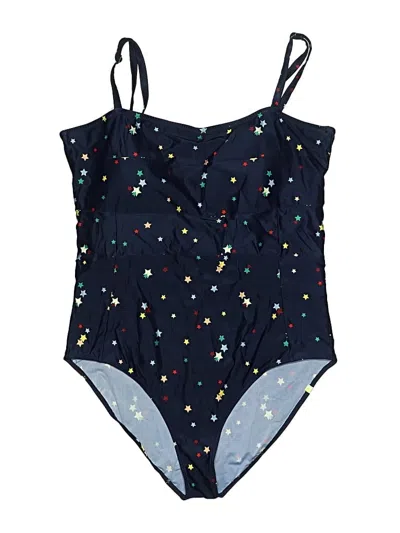 Pre-owned Summersalt One Piece Swimsuit In Blue