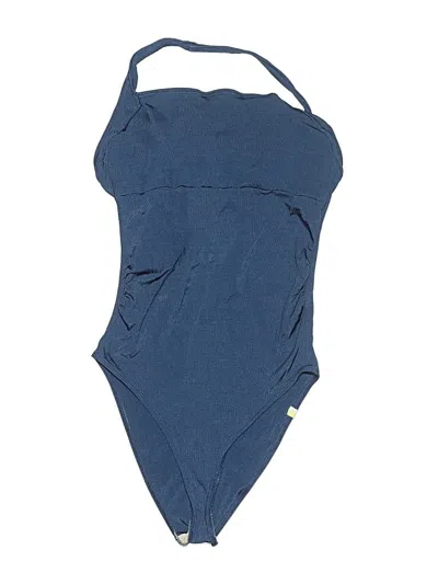 Pre-owned Summersalt One Piece Swimsuit In Blue