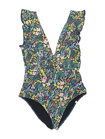 Pre-owned Summersalt One Piece Swimsuit In Blue