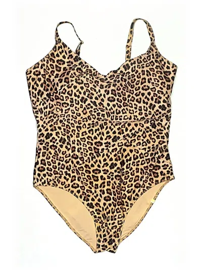 Pre-owned Summersalt One Piece Swimsuit In Gold