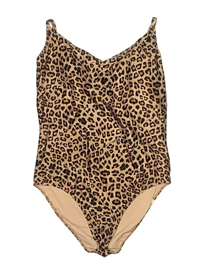 Pre-owned Summersalt One Piece Swimsuit In Gold