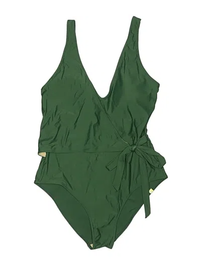 Pre-owned Summersalt One Piece Swimsuit In Green