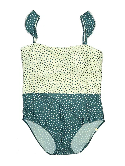 Pre-owned Summersalt One Piece Swimsuit In Green