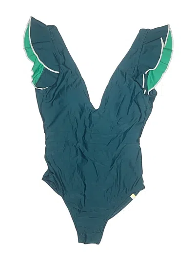 Pre-owned Summersalt One Piece Swimsuit In Green