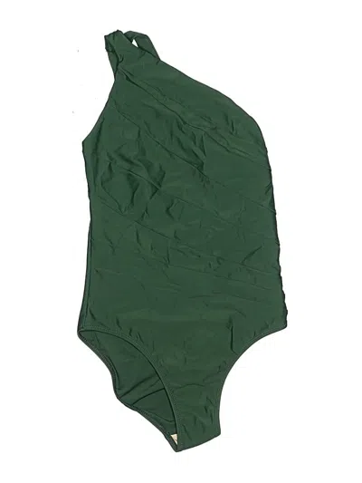 Pre-owned Summersalt One Piece Swimsuit In Green