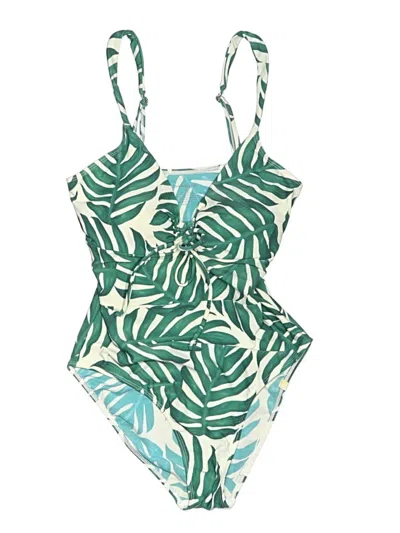 Pre-owned Summersalt One Piece Swimsuit In Green
