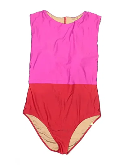 Pre-owned Summersalt One Piece Swimsuit In Pink