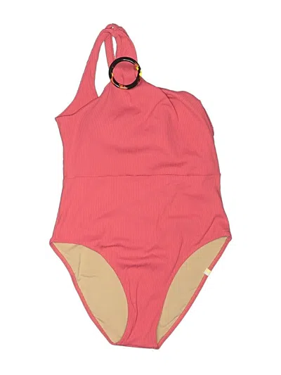 Pre-owned Summersalt One Piece Swimsuit In Pink