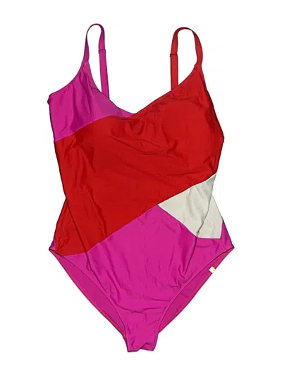 Pre-owned Summersalt One Piece Swimsuit In Pink