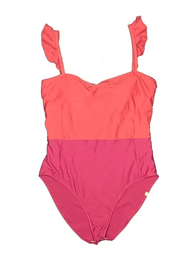 Pre-owned Summersalt One Piece Swimsuit In Pink