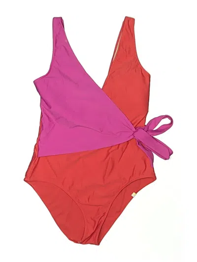 Pre-owned Summersalt One Piece Swimsuit In Red