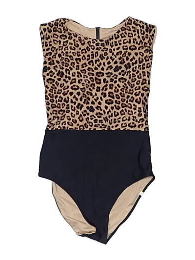 Pre-owned Summersalt One Piece Swimsuit In Tan