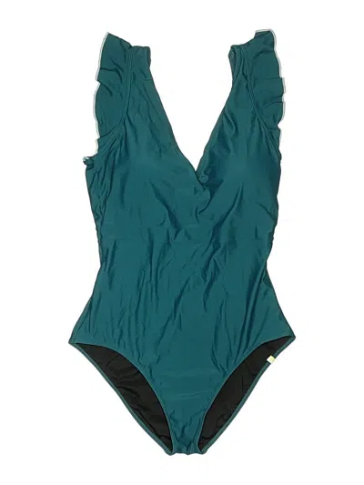 Pre-owned Summersalt One Piece Swimsuit In Teal
