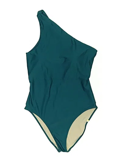 Pre-owned Summersalt One Piece Swimsuit In Teal